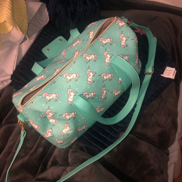 Kid small sleepover unicorn bag - Picture 1 of 2